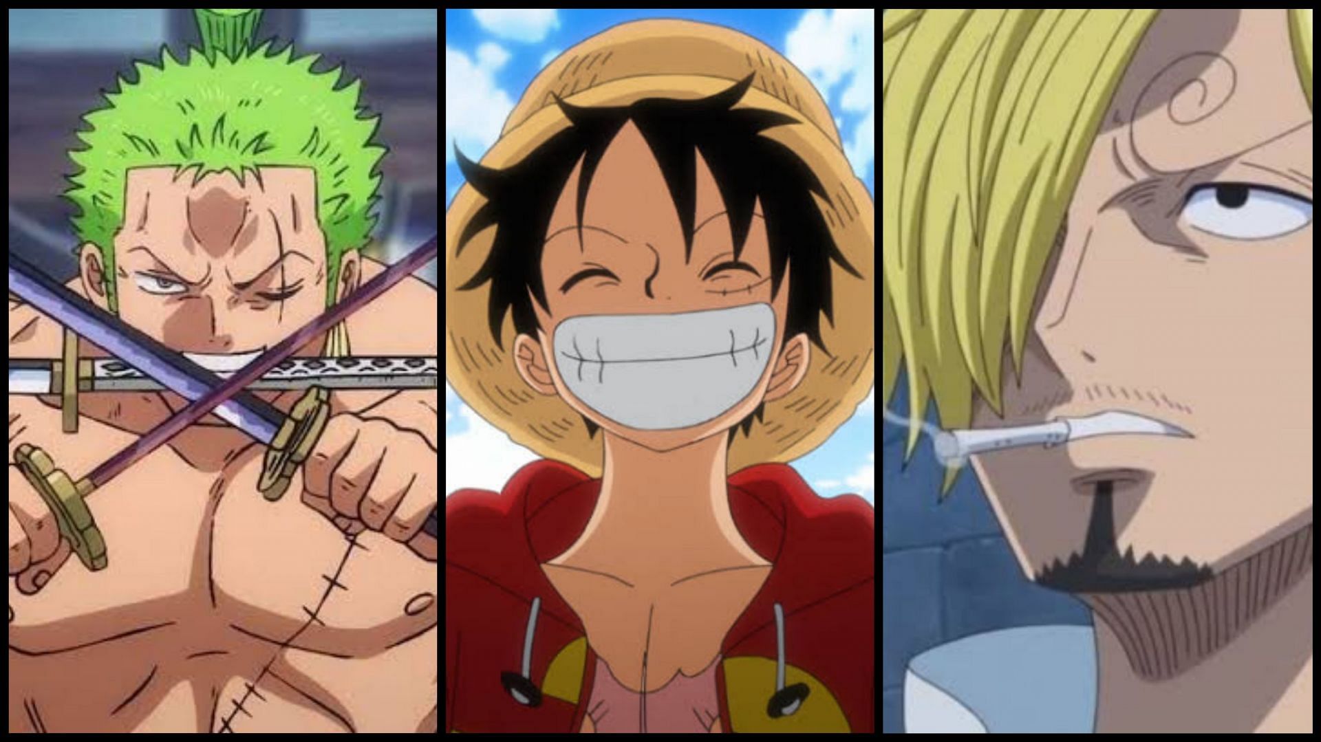 The Monster Trio as seen in the anime (Image via Toei Animation)