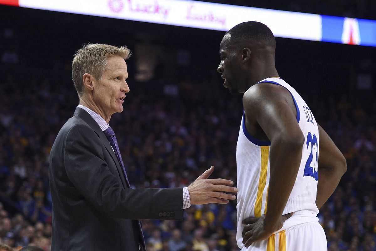 Draymond Green is Steve Kerr's extension for the Golden State Warriors when the ball is in play. [Photo: SBNation.com]