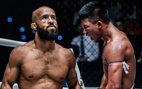 Demetrious Johnson (L) will play a matador against a raging Rodtang (R) at ONE X. | [Photos: ONE Championship]