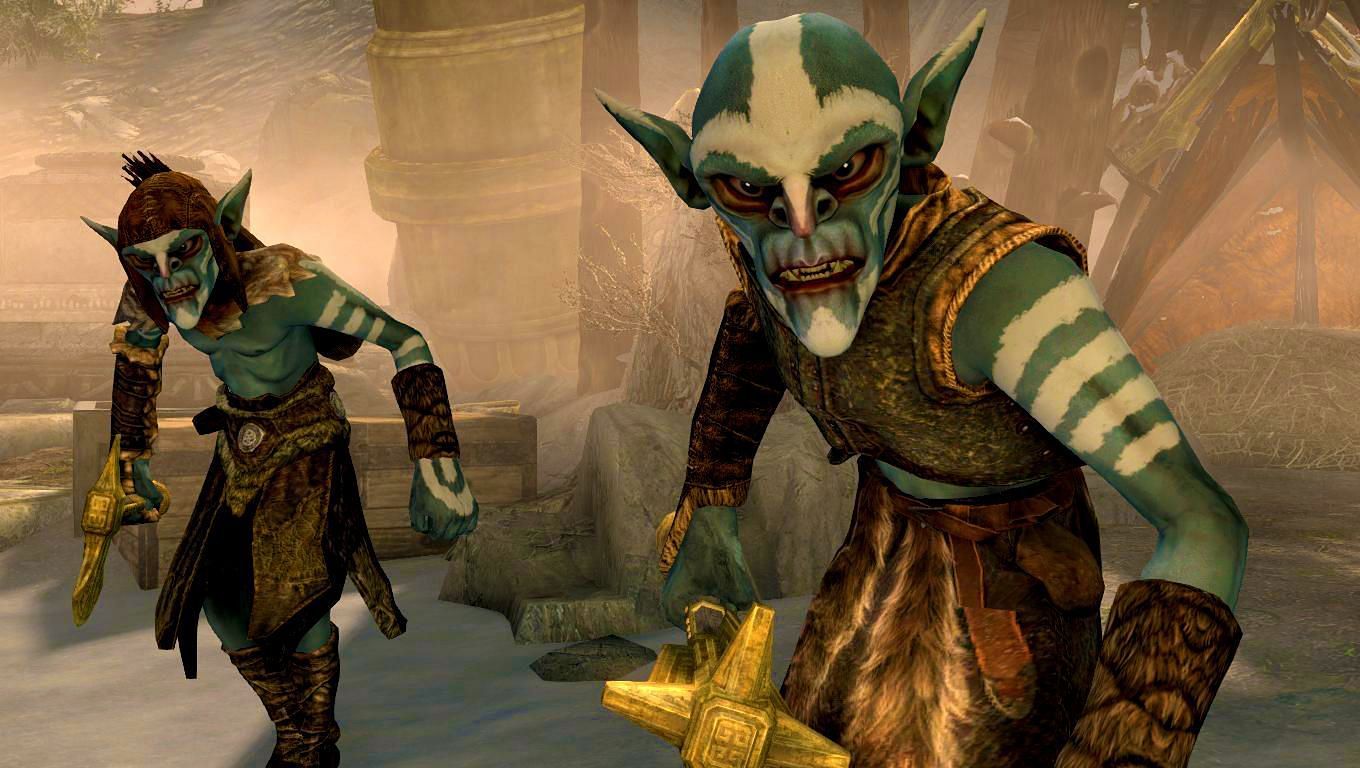 The goblins added by this mod closely resemble their Oblivion counterparts (Image via Nexusmods)
