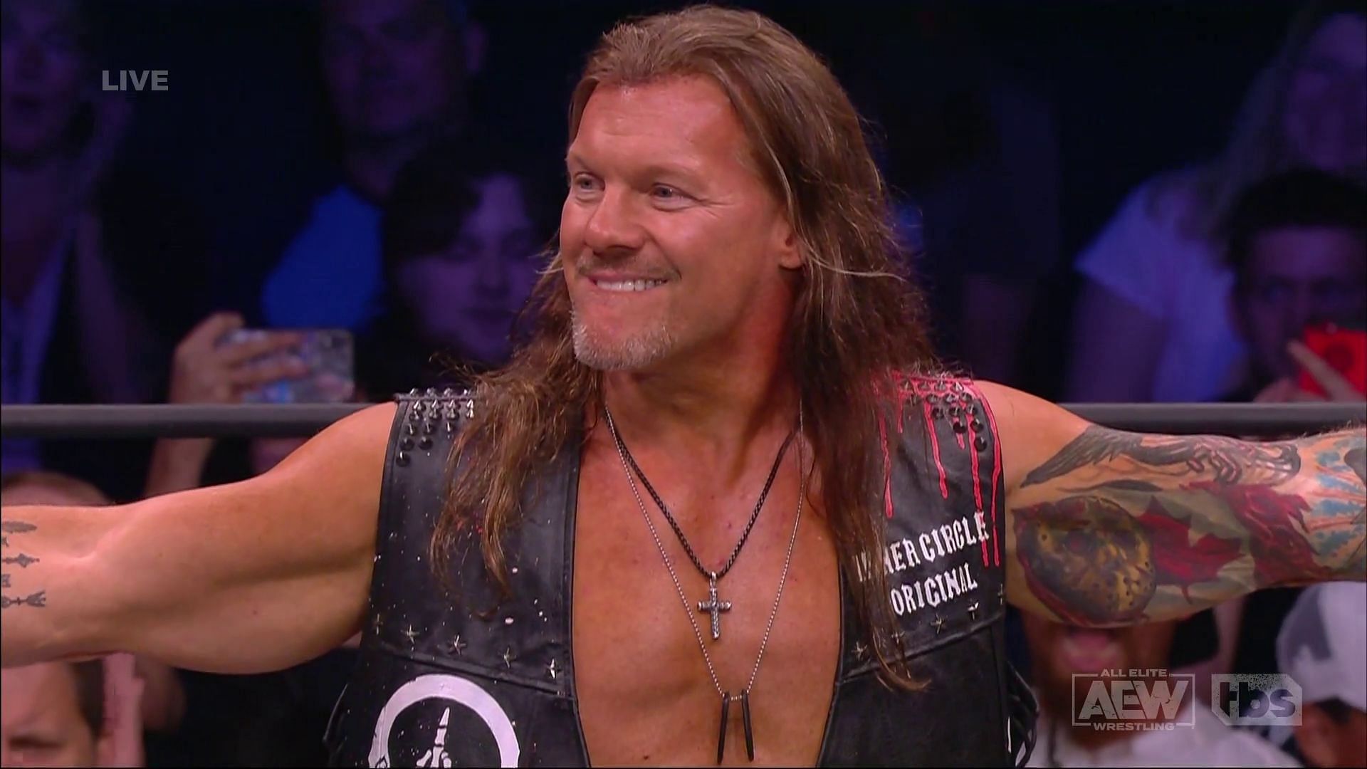 Jericho during the most recent AEW Dynamite.