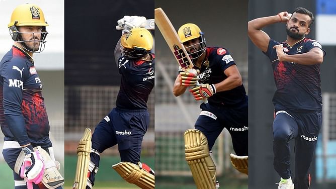 [Watch] RCB play their first practice game in Thane ahead of IPL 2022