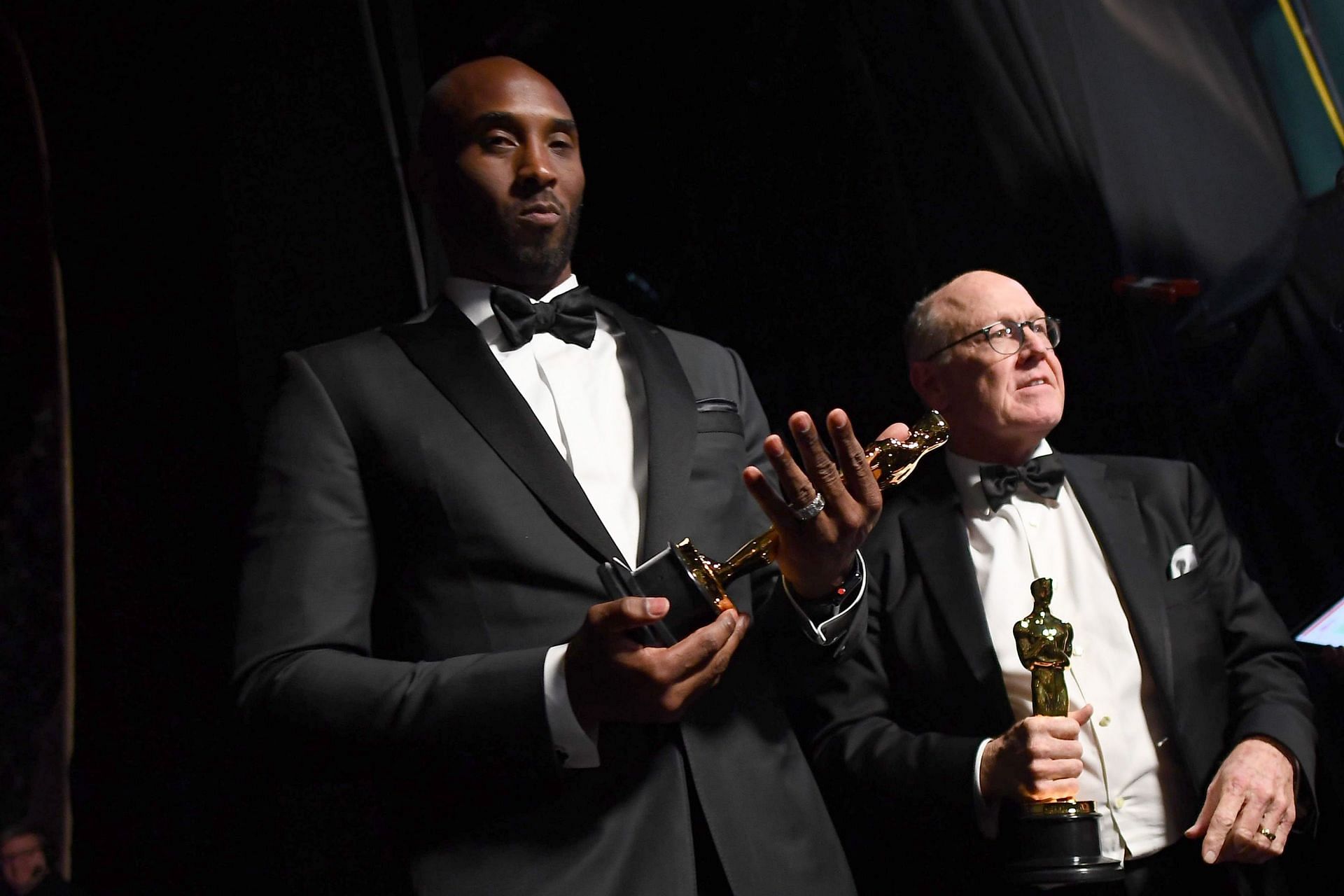 Kobe Bryant at the 90th Annual Academy Awards.