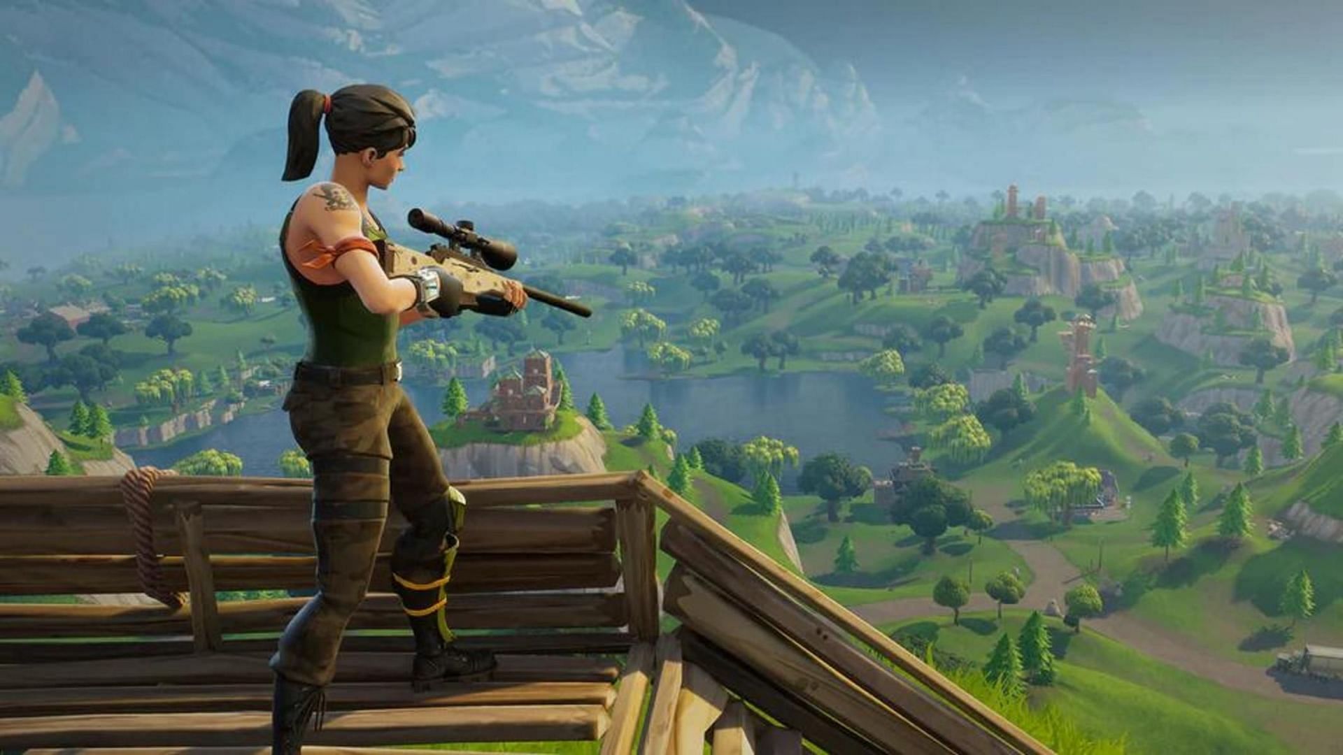 Fortnite is much more enjoyable without building (Image via Epic Games)