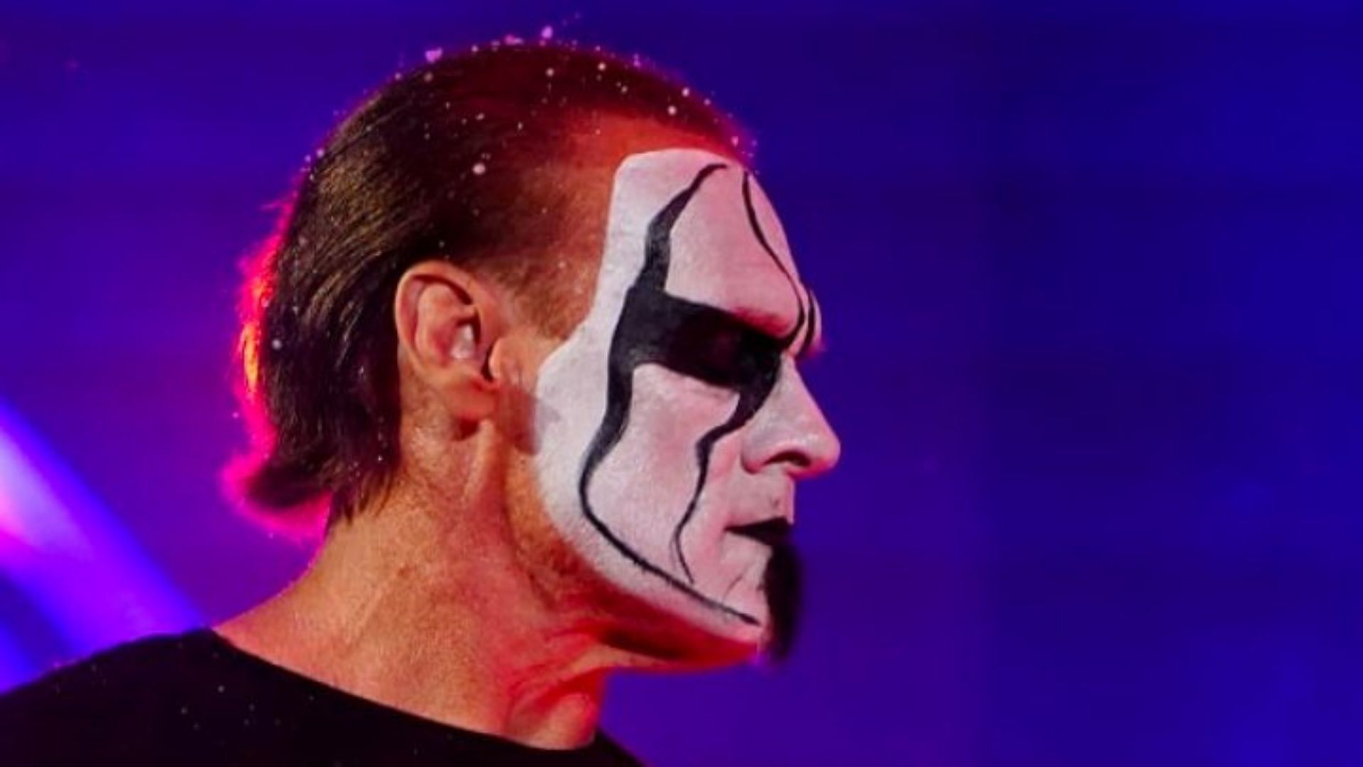 Sting has had his iconic face paint since 1996