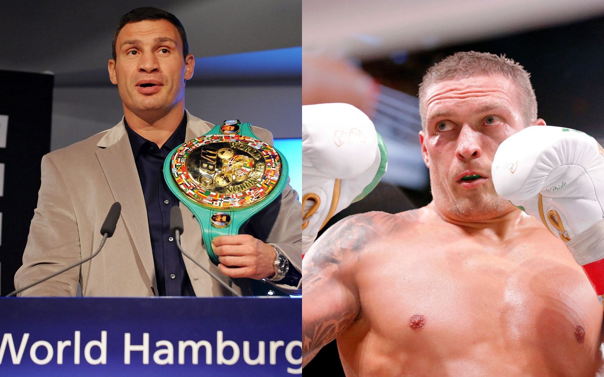 Former Heavyweight Champion Vitali Klitschko has given his blessing for Oleksandr Usyk to leave Ukraine