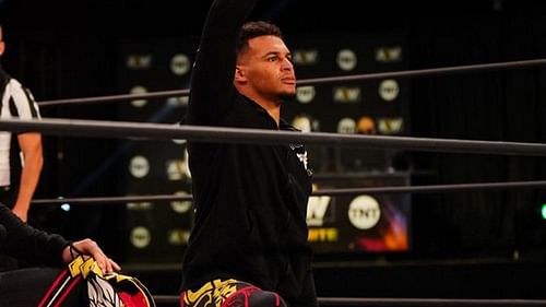 Darius Martin returned to AEW after a year of absence