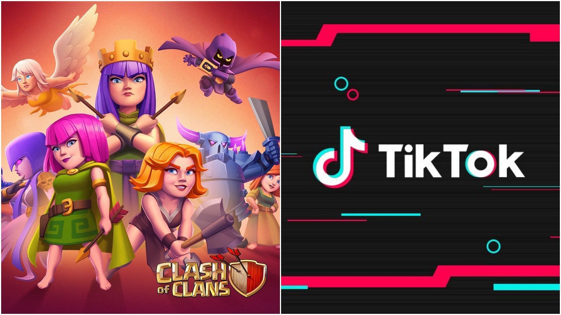 Players want Miner to be removed from Clash Of Clans (Image via @clashofclans/Instagram and @tiktok/Facebook)
