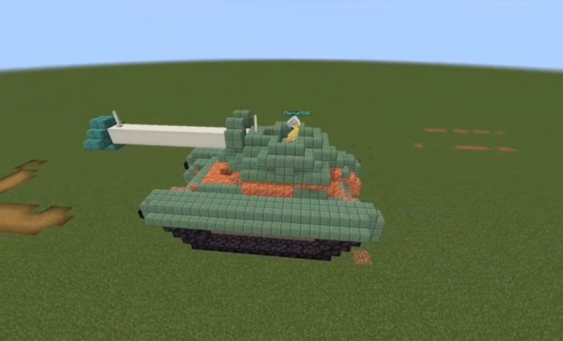 minecraft working tank