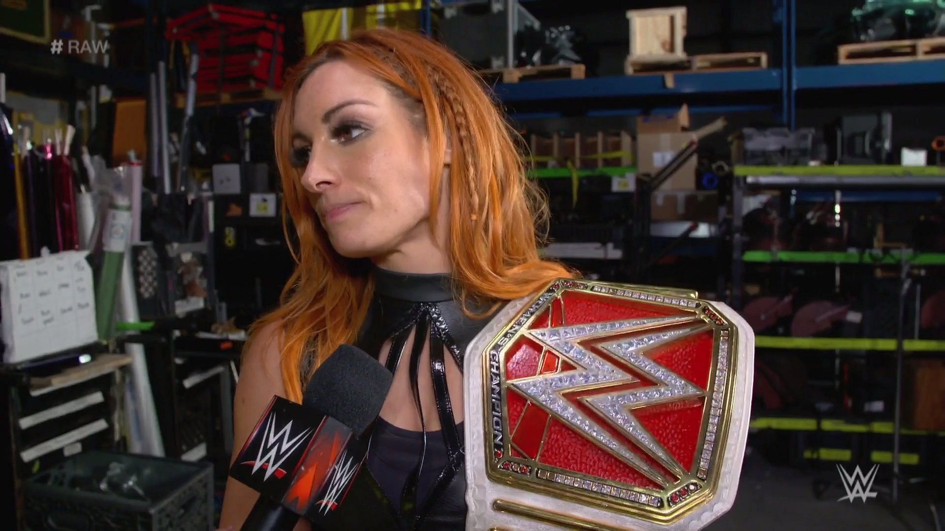 I wanted to come to the people to ask a very important question before  Smackdown…are we cheering or booing Becky Lynch after how things…