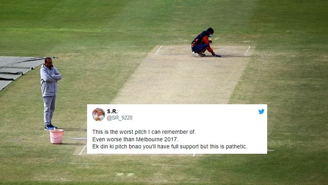 "Curator ko road ka contract dena padega!"- Fans troll Pakistan for poor Rawalpindi pitch in 1st PAK vs AUS 2022 Test