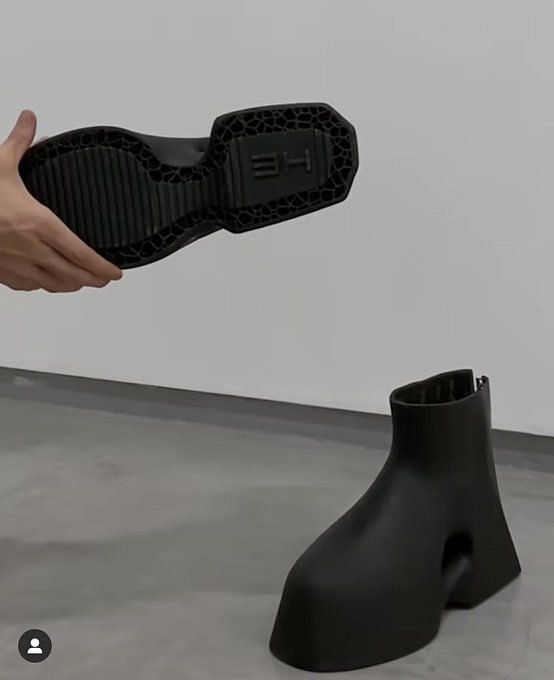 heliot emil × scry 3Dprint boots 22aw - electrabd.com