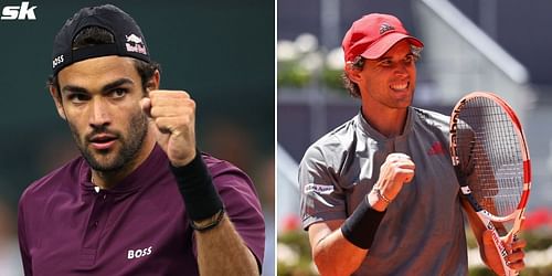 Matteo Berrettini and Dominic Thiem