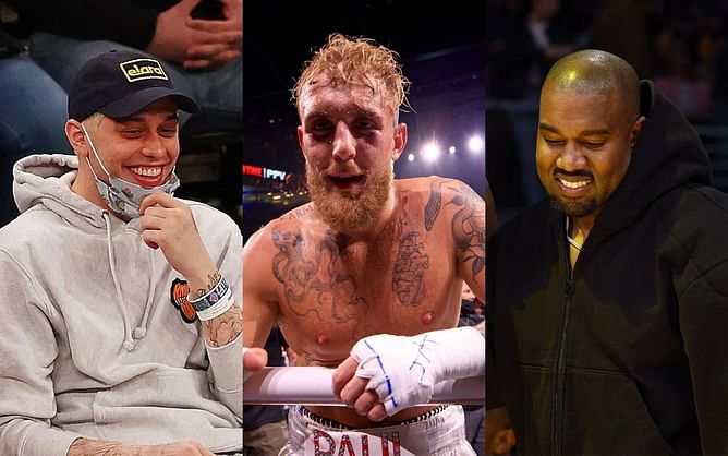 Jake Paul offers Kanye West and Pete Davidson $30 million each for boxing clash