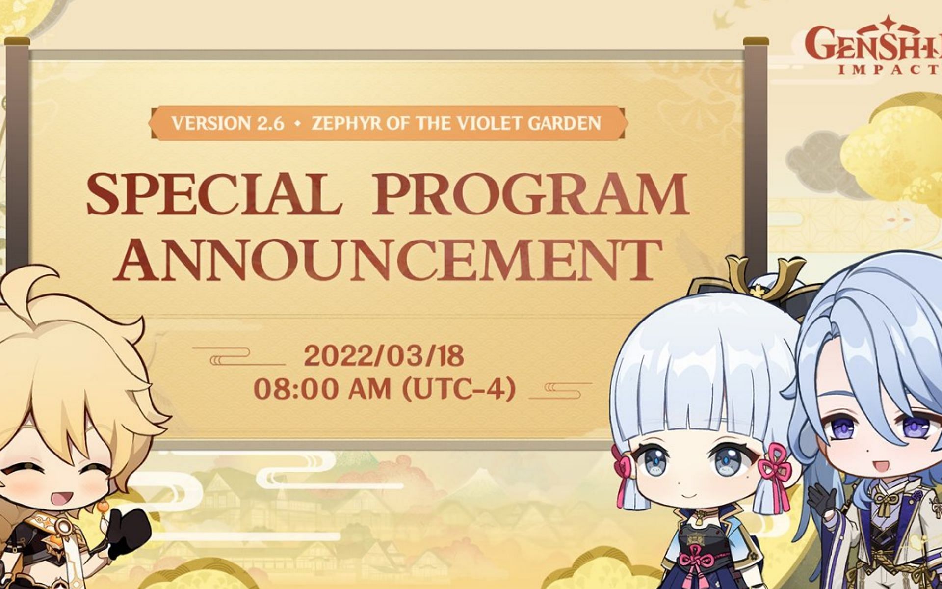 It will air live in less than a day (Image via miHoYo)