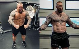 "The best and lightest I've been" - Eddie Hall reveals massive weight loss due to chest infection
