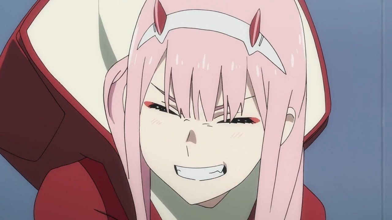 Zero Two, as seen in the anime DARLING in the FRANXX (Image via A-1 Pictures)