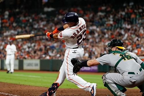 Picture: Oakland Athletics v Houston Astros. The Moneyball is based on the 2002 season of the Oakland Athletics.