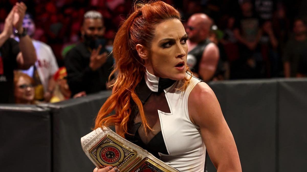 Current RAW Women&#039;s Champion Big Time Becks