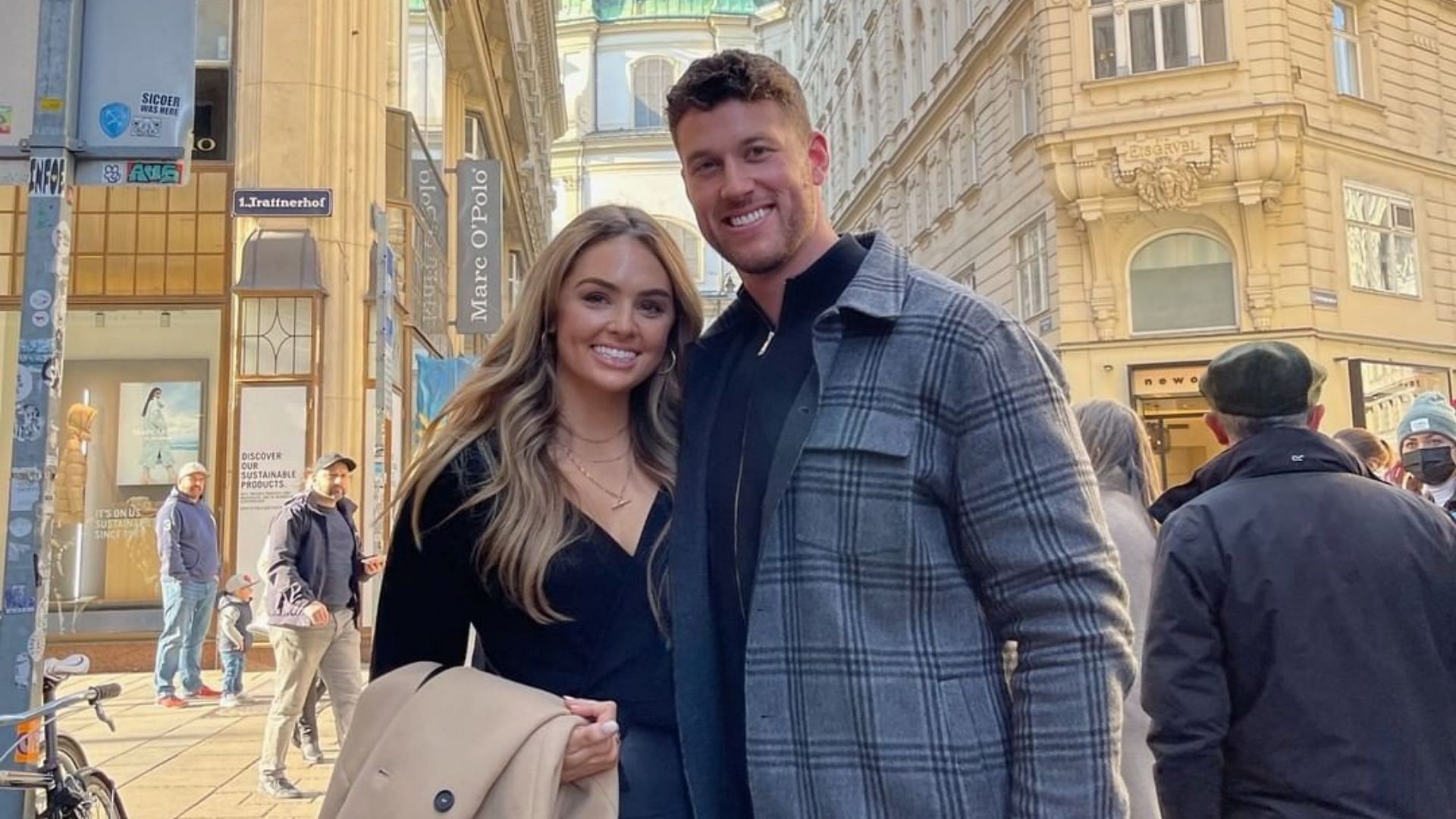 Susie Evans and Clayton Echard from The Bachelor (Image via Instagram/bachelorabc)