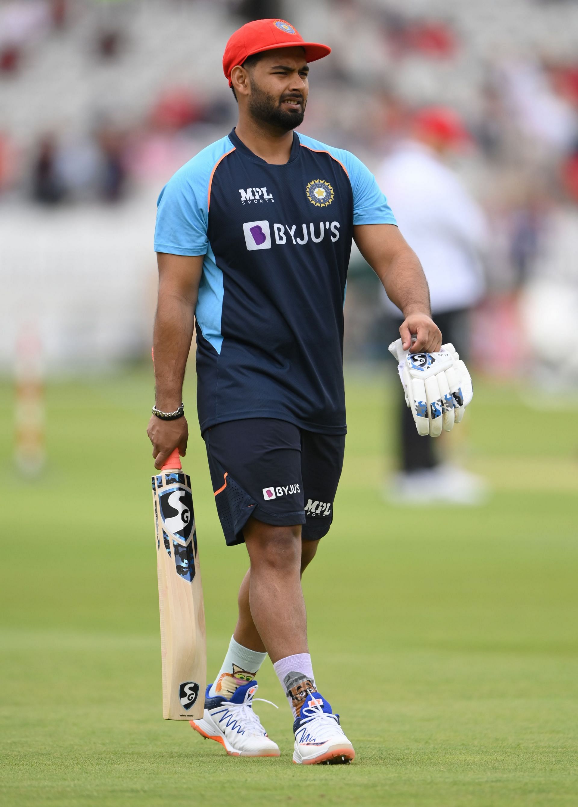 Rishabh Pant was named the Man of the Series 