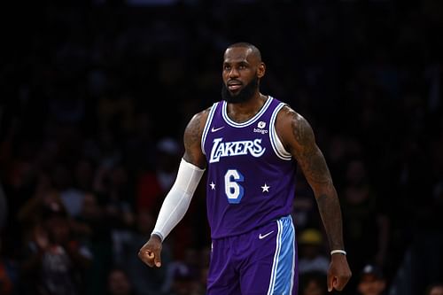 LeBron James of the LA Lakers is in his 19th season.