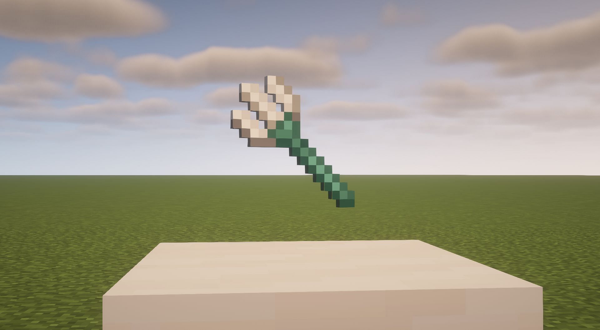 Trident are ultra-rare to obtain (Image via Minecraft)