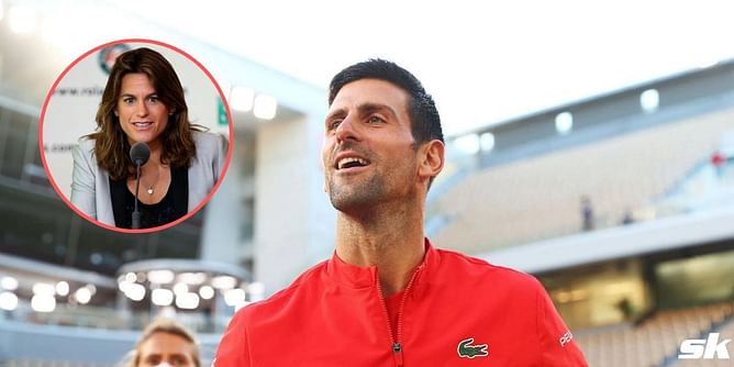 "As things stand, nothing stands in the way of Novak Djokovic taking part in the French Open" - tournament director Amelie Mauresmo