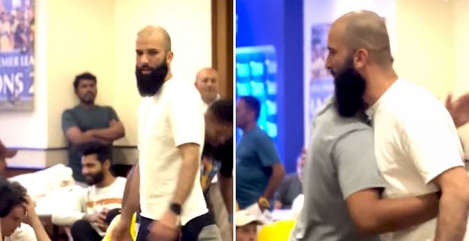 "Vanganna Vanakkangana!" - Moeen Ali reunites with CSK teammates for IPL 2022