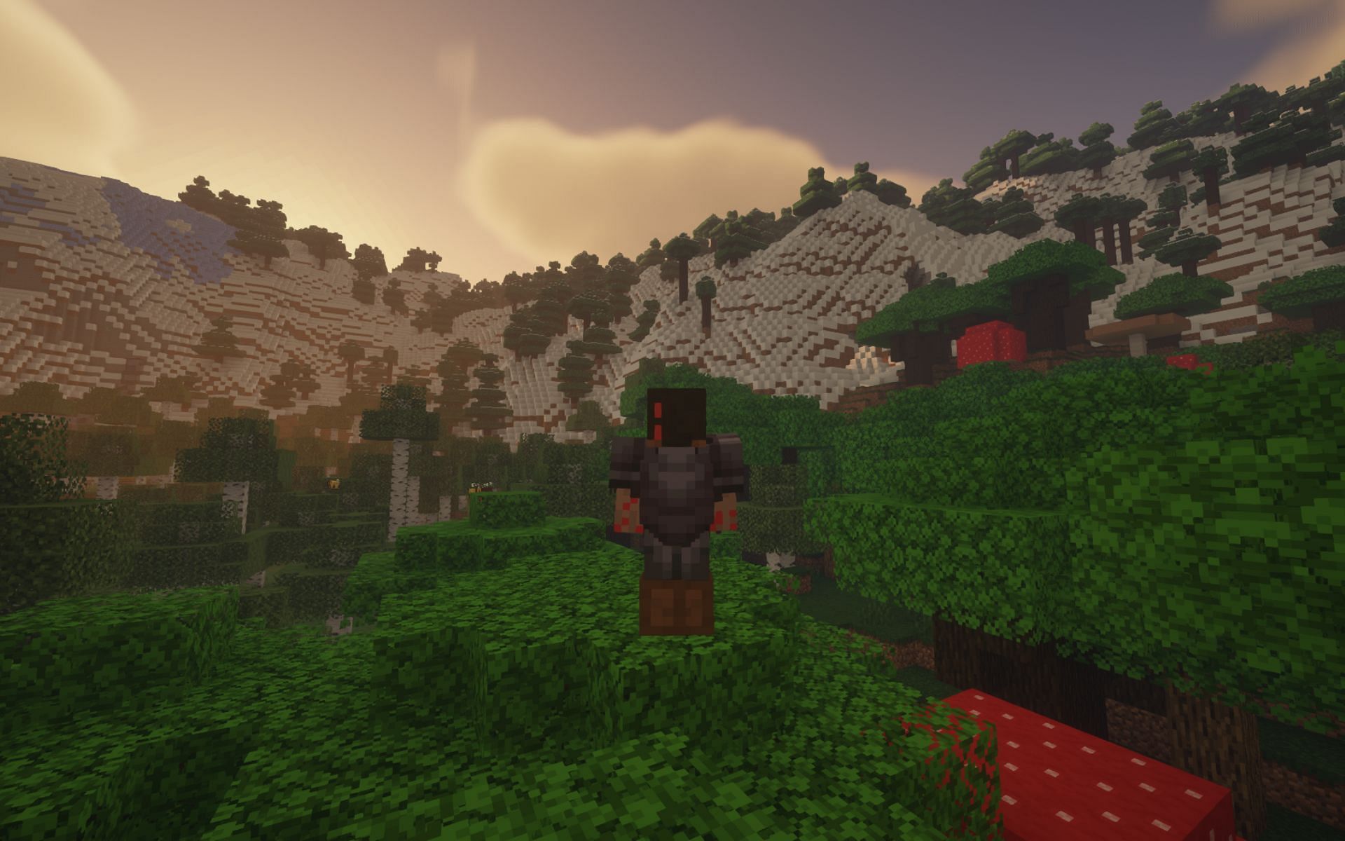 The best shaders in the game (Image via Minecraft)