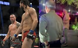 Watch: Video surfaces of Colby Covington surrounded by police after alleged scuffle against Jorge Masvidal in Miami