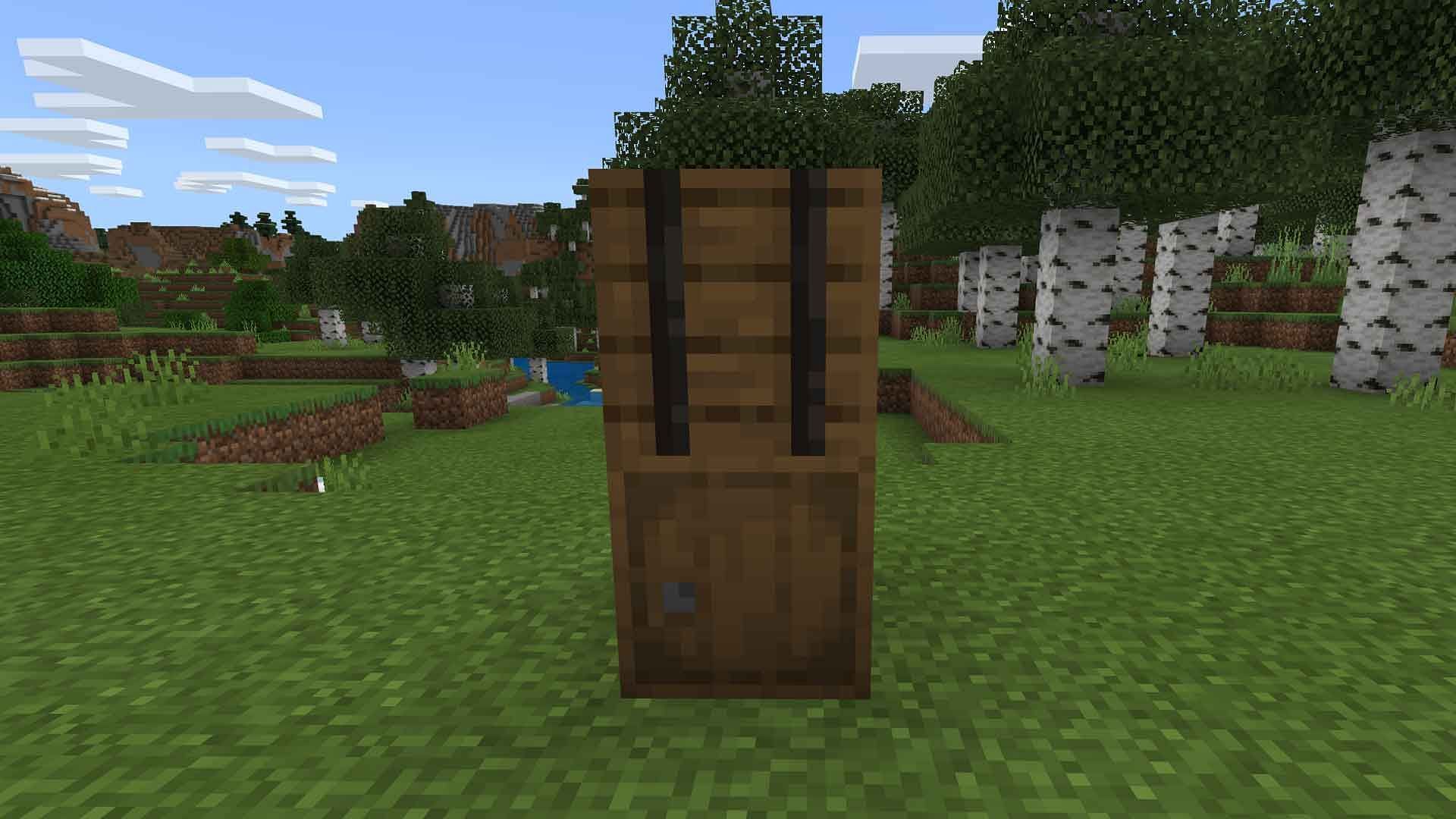 Barrels are an alternative storage option (Image via Minecraft)