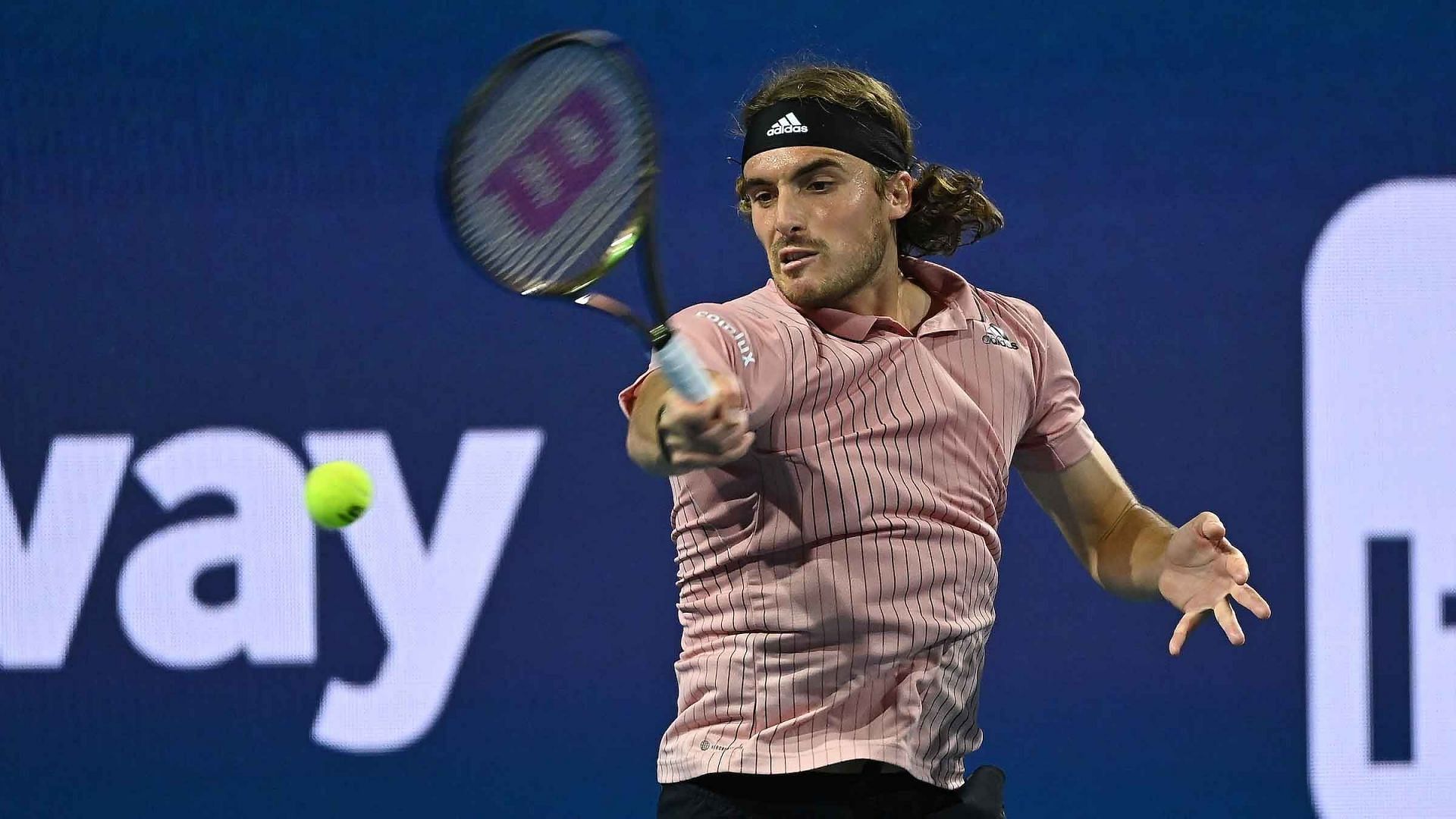 Tsitsipas could not serve well in the match