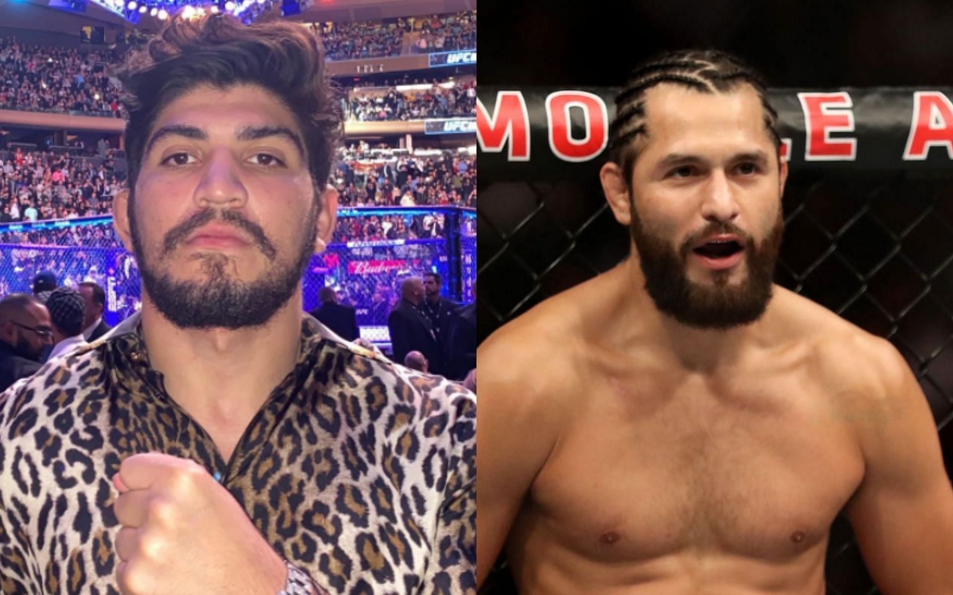 Dillon Danis [left], Jorge Masvidal [right]