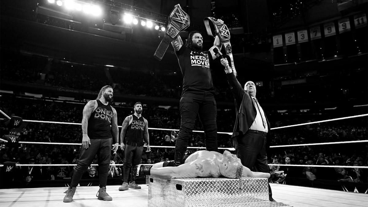 WWE MSG में ब्रॉक लैसनर को रोमन रेंस के खतरनाक रूप का सामना करना पड़ा