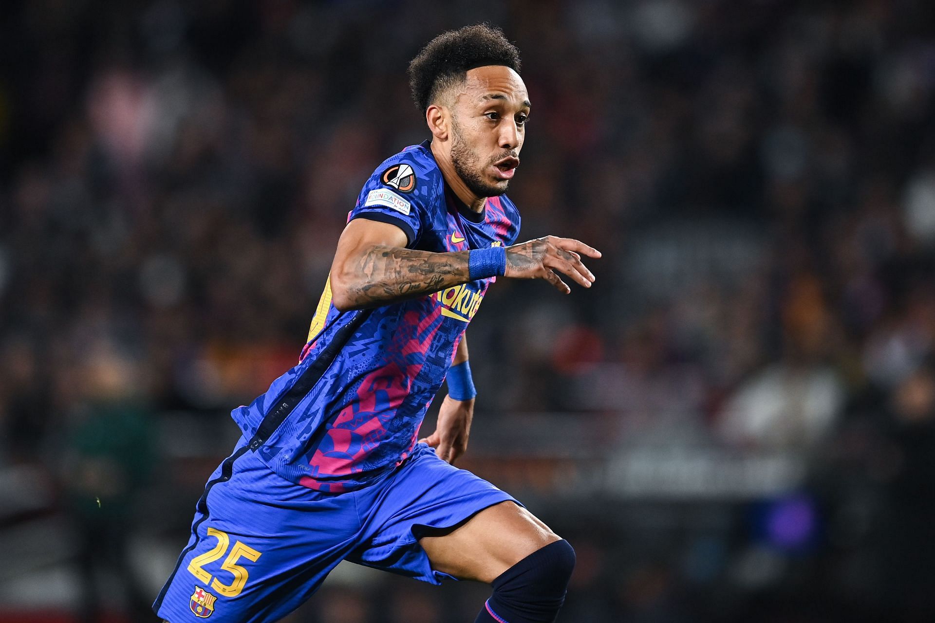 Pierre-Emerick Aubameyang is enjoying a strong start to life at Barcelona.