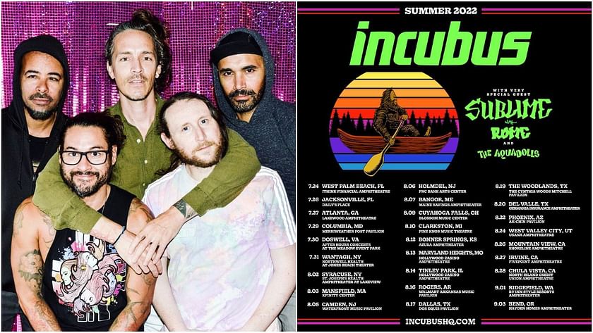 incubus summer tour