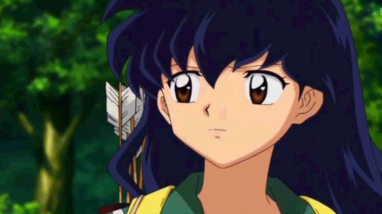 Kagome, as seen in the anime (Image via Sunrise Studio)
