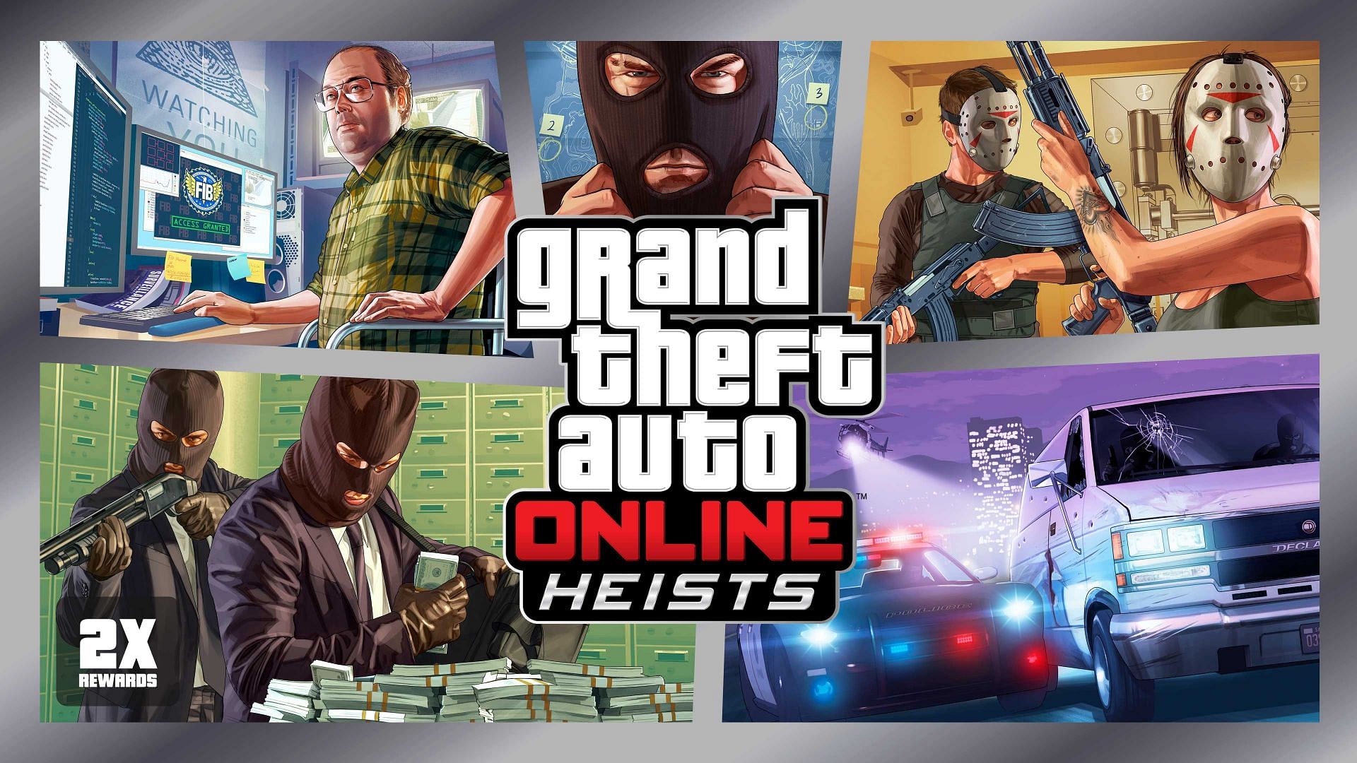 GTA Online heists are exciting and lucrative all at once (Image via Rockstar)