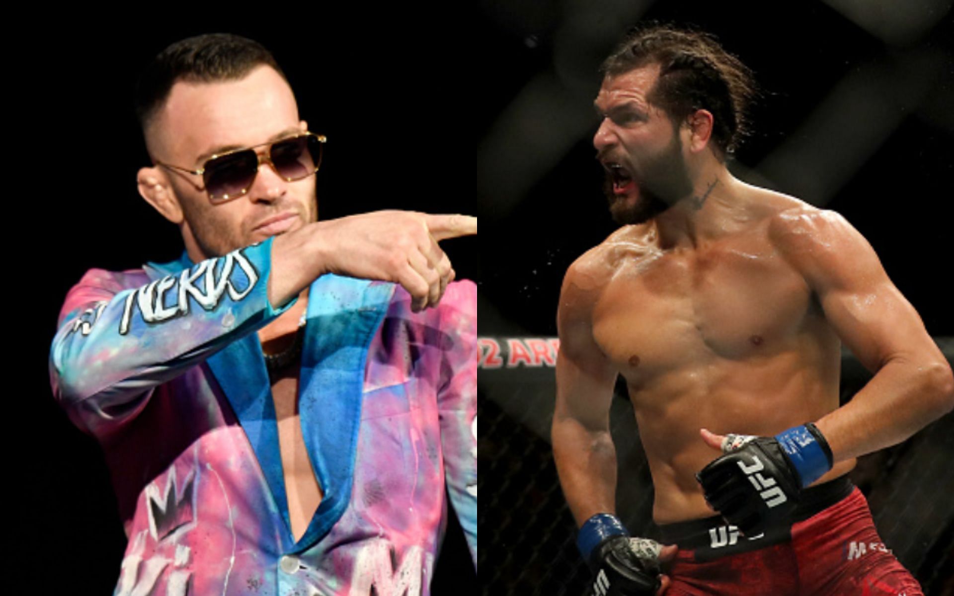 Colby Covington (left); Jorge Masvidal (right)