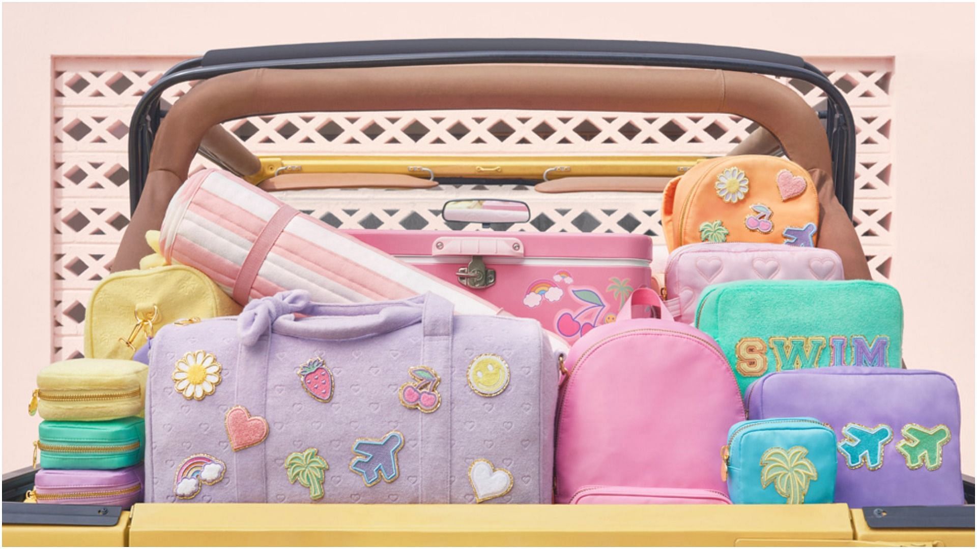 Stoney Clover Lane&#039;s travel accessories allow customization to celebrate individuality (Image via Target)