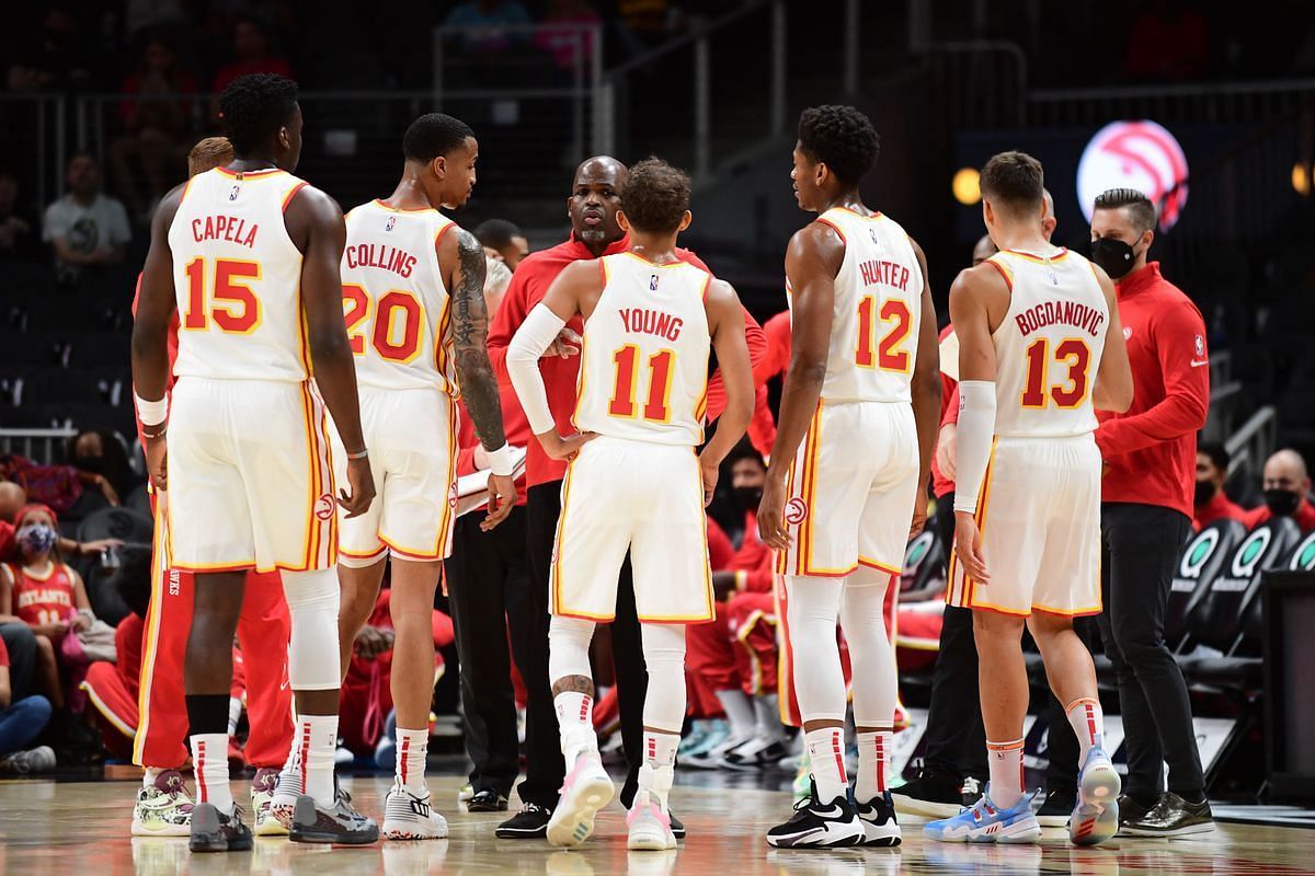 The Atlanta Hawks needs to get past the play-in to enter the playoffs this season. [Photo: Peachtree Hoops]
