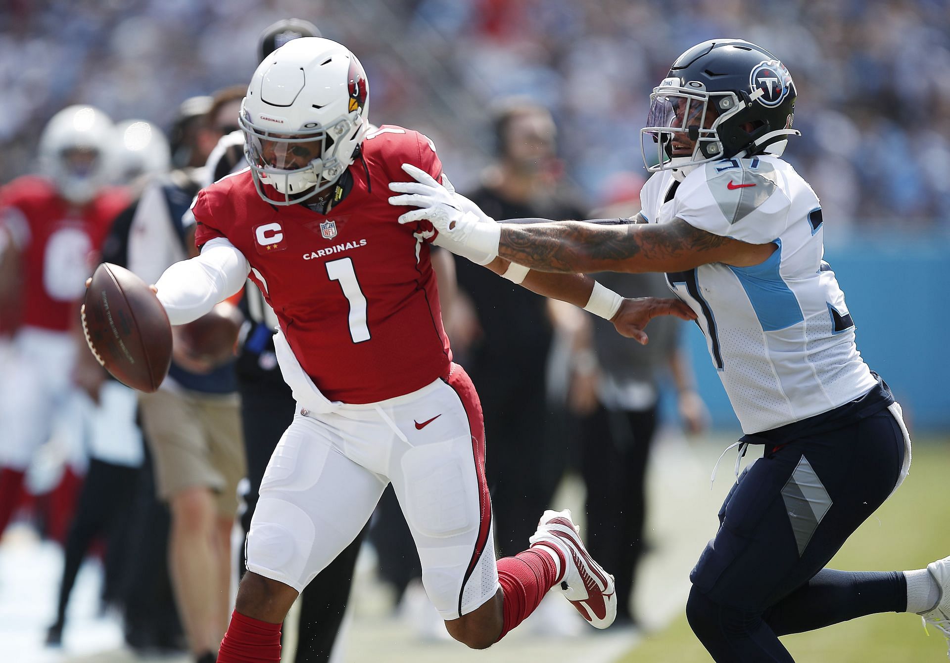 Arizona Cardinals v Tennessee Titans