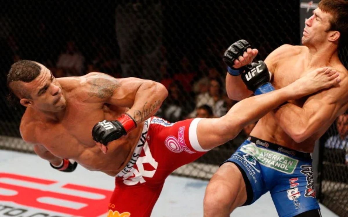 Vitor Belfort turned Luke Rockhold into a punchline in his octagon debut