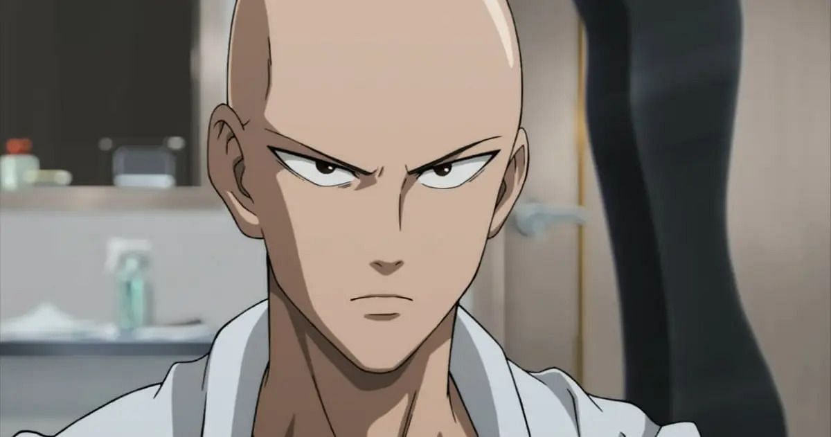 Saitama, kaip matyti iš anime „One Punch Man“ (vaizdas per „Studio Madhouse“)