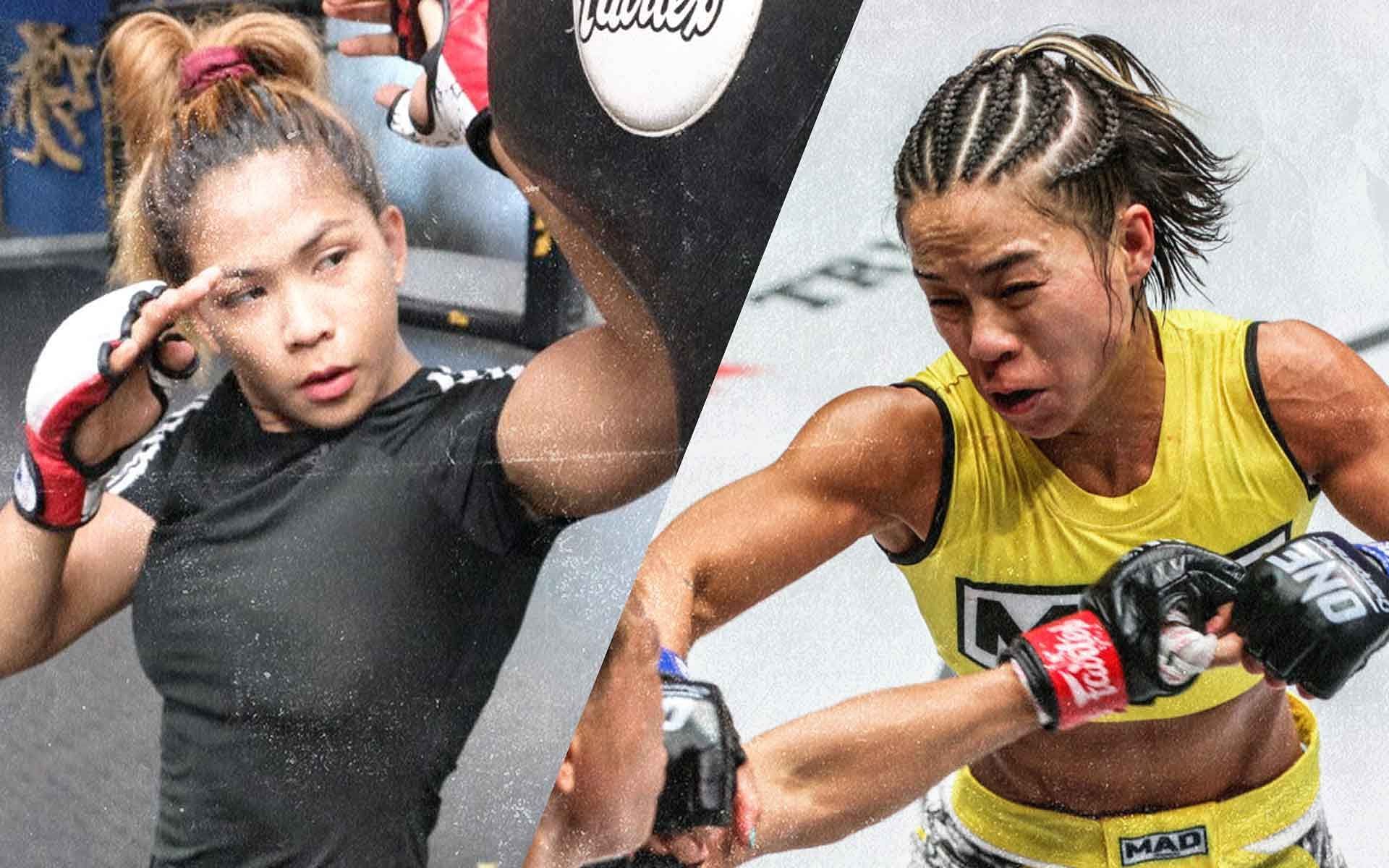 Denice Zamboanga (L), Ham Seo Hee (R) [Photos: ONE Championship]