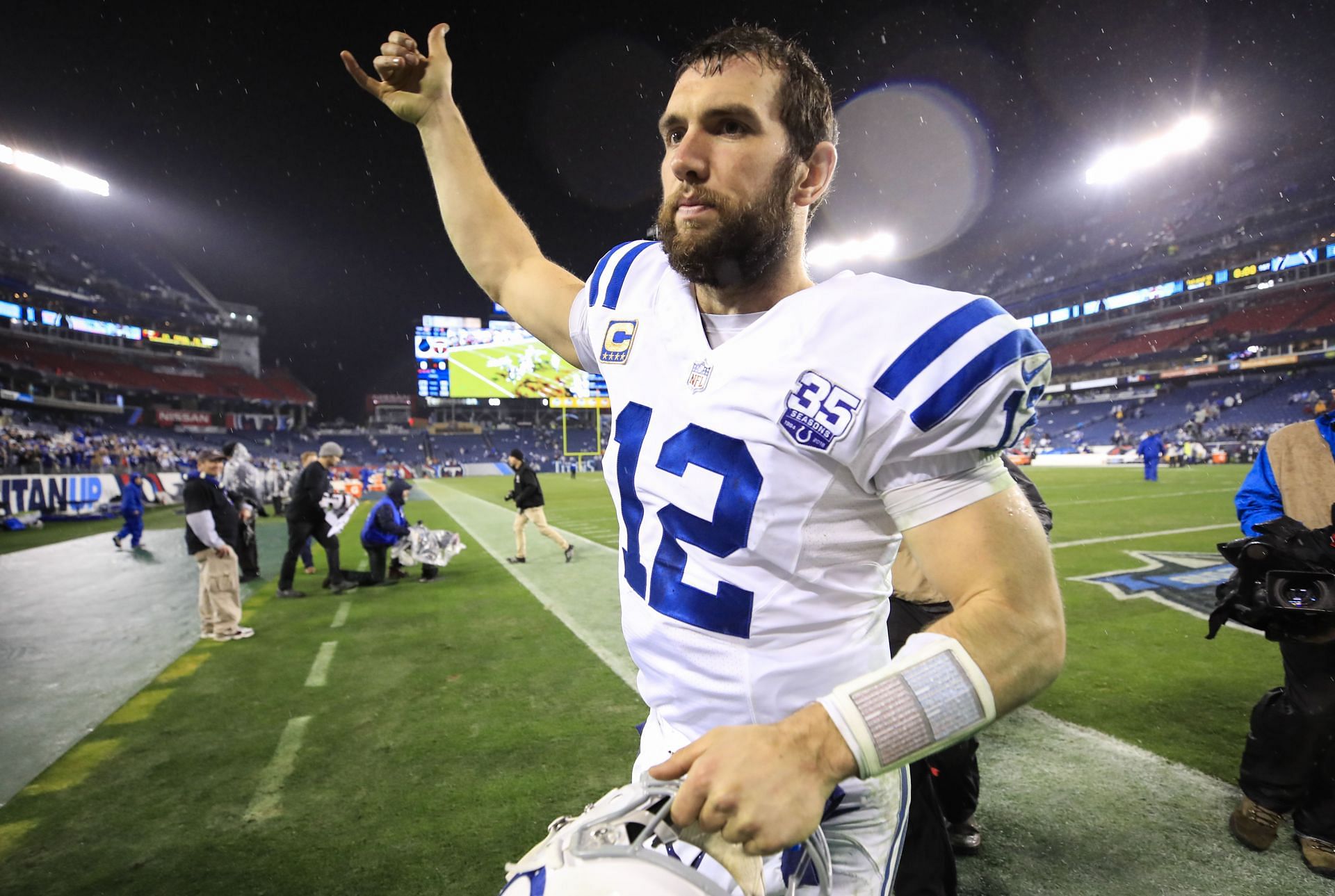 Former Indianapolis Colts QB Andrew Luck