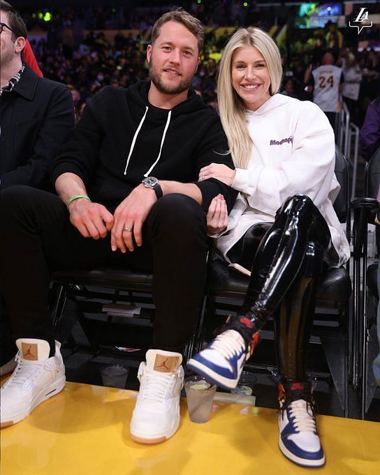 Matthew Stafford was LOVING LeBron's dunk #shorts 