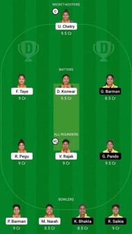 DD-W vs KP-W Dream11 Fantasy Suggestion #1