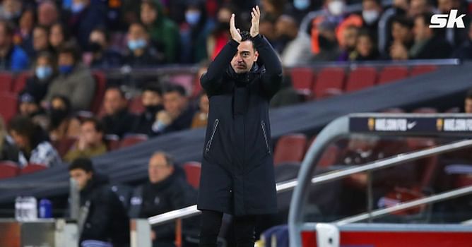 "Present that has fallen out of the sky"- Barcelona boss Xavi heaps praise on in-form star after Osasuna win